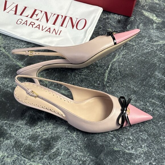 Valentino Garavani Bepointy Slingback Pumps - Picture 10 of 10